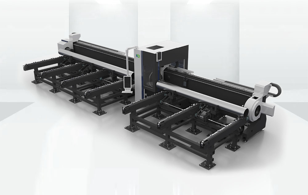 三卡盘激光切割机