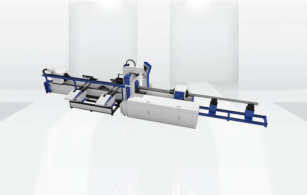 三卡盘激光切割机